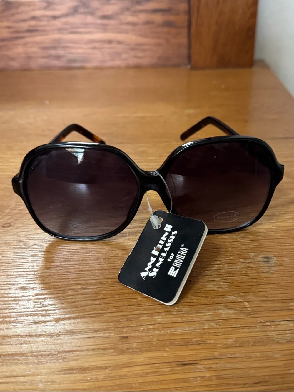 Vintage Anne Klein for Riviera Women's Oversized Sunglasses, NWT
